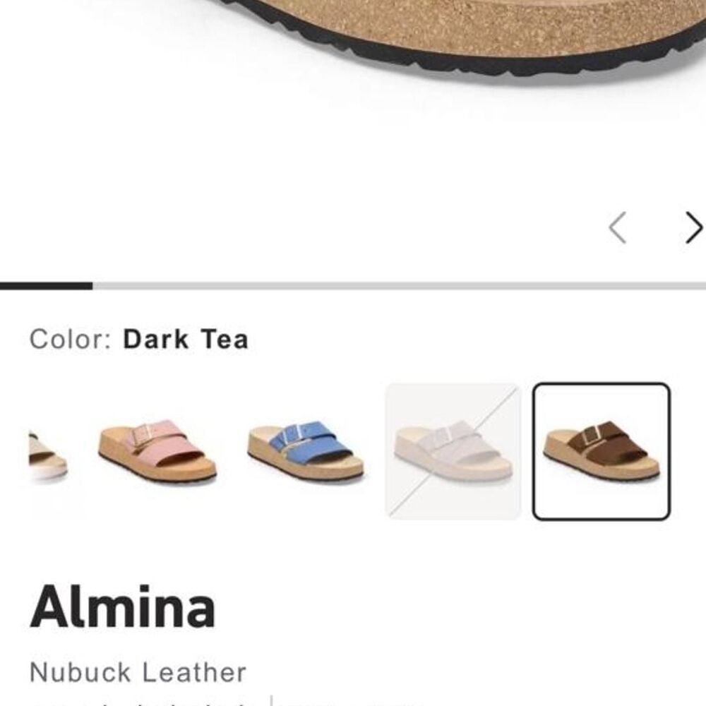 Birkenstock Women's Brown and Tan Sandals - Picture 7 of 7